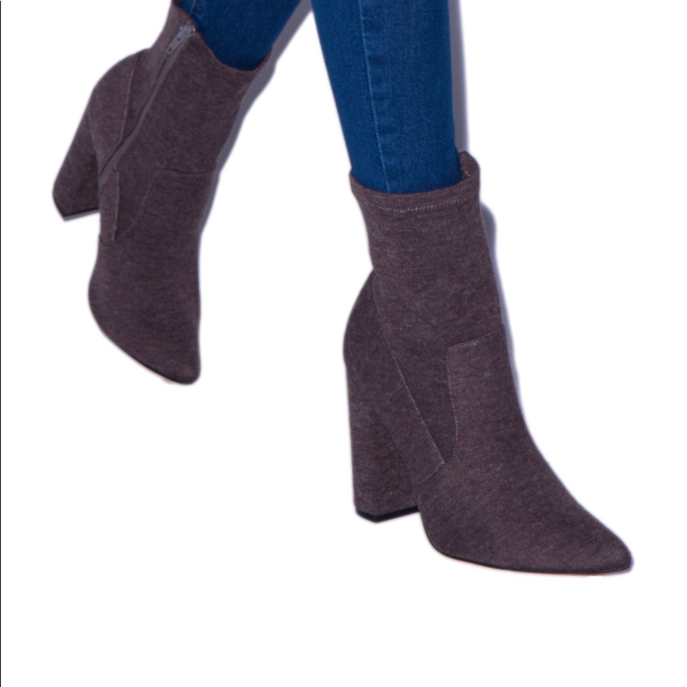 Heeled booties brand new